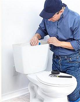 رفع گرفتگی چاه توالت فرنگی با لوله بازکنی آهنگران 